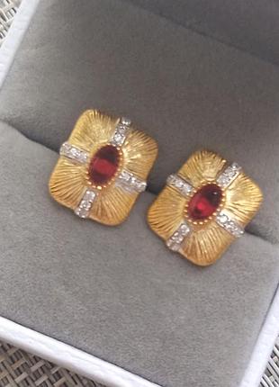 Серьги "retro chic" 6