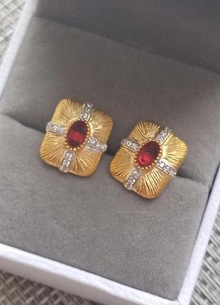 Серьги "retro chic" 7