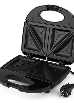 Сендвічниця електрична для будинку, бутербродниця з керамічним покриттям, побутова сендвічниця для дому rp-68