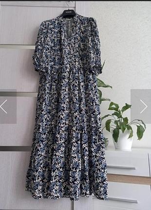 Ярусное платье 👗 большого размера 2