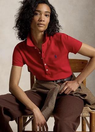 Polo ralph lauren жіноче поло, червоне поло, футболка поло