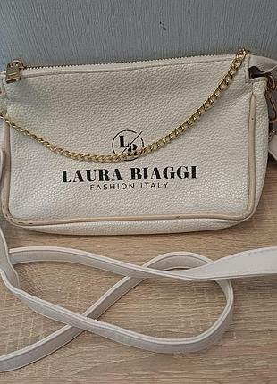 Сумочка кросс-боди. laura biaggi.