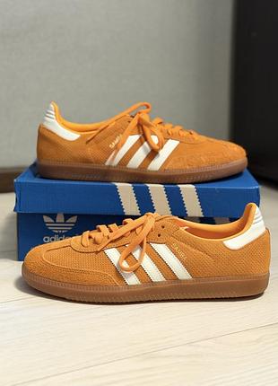 Adidas samba og orange rush