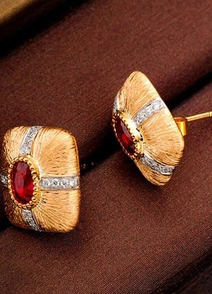 Серьги "retro chic" 4