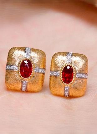 Серьги "retro chic"