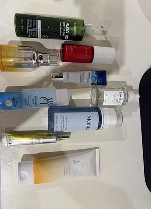 Лот елітна косметика для обличчя medik8, theramid, skin1004, celimax, medi-peel