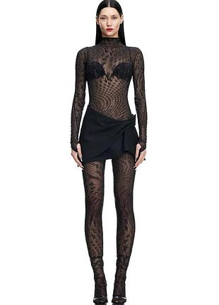 Колготи зі стразами mugler x h&m 3