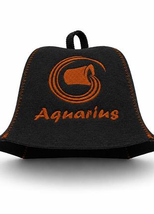 Банная шапка luxyart "aquarius" фетр черный (lx-377)