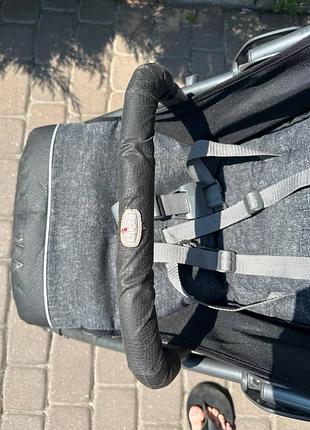 Прогулянкова коляска chicco liteway 3 + теплий чохол + дощовик 5