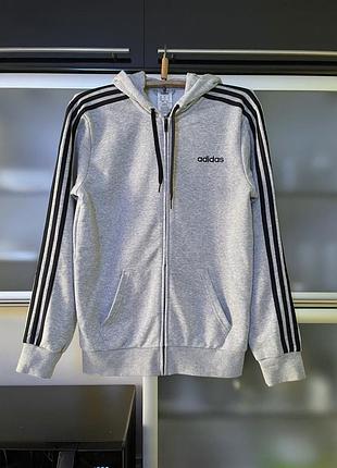 Adidas оригінал чоловіча спортивна кофта з кишенями