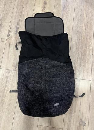 Прогулянкова коляска chicco liteway 3 + теплий чохол + дощовик 6