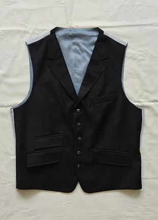 Жилетка чоловіча jjb benson розмір 50/l-xl вовна/шерсть