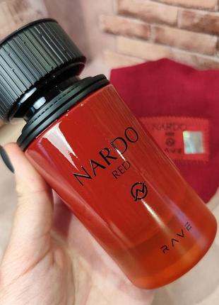 Женская парфюмерная вода lattafa rave nardo red 12мл распив оригинальной парфюмерии 12мл