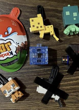 Kinder joy minecraft фигурки 2026