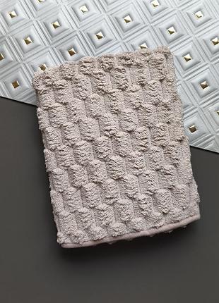 Мягкое полотенце для лица из микрофибры solafa home#eles бежевого цвета 50х90 см