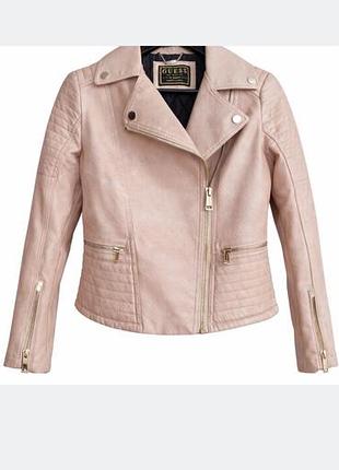 Куртка guess з еко шкіри хs