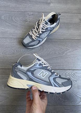 New balance 530 vintage grey matter mr530tg жіночі фірмові кросівки р.39 25 см