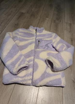 Куртка тедди бомбер h&amp;m 170рр. хорошее состояние