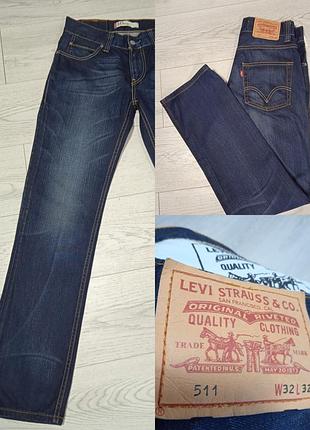 Джинсы levi's 511 w32l32