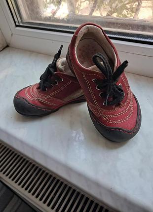 Шкіряні черевики brakkies, устілка 14,5 см