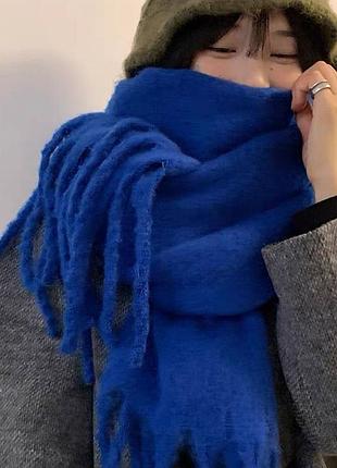 🧣 стильный теплый шарф 💙