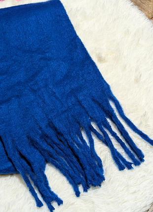 🧣 стильный теплый шарф 💙 3
