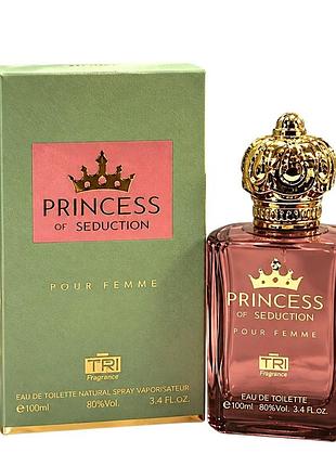 Туалетная вода женская tri woman princess of seduction edt 100 ml. 0115