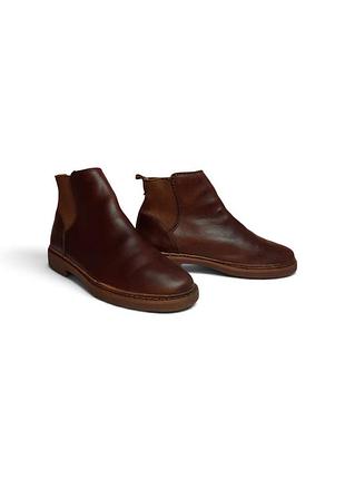 Чоловічі коричневі черевики clarks розмір 40