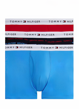 Набор трусов боксеры 3 шт. tommy hilfiger (154100516313) xl комбинированные