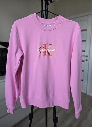 Рожевий світшот calvin klein jeans