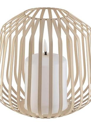 Led-свеча в металлической корзине livarno home