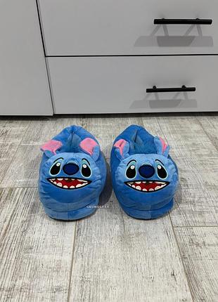 Плюшевые тапочки-игрушки стич 35-39 5