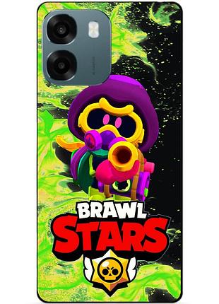 Чехол силиконовый бампер для oppo a6 с героем бравл корделиус brawl