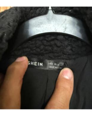 Пальто теддик shein 2