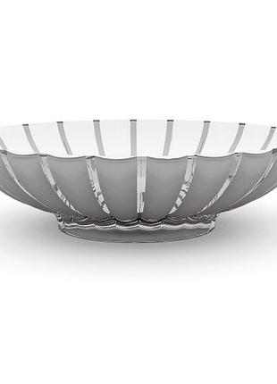 Блюдо для фруктів guzzini grace 29790092 37.5х30.5 см сіре