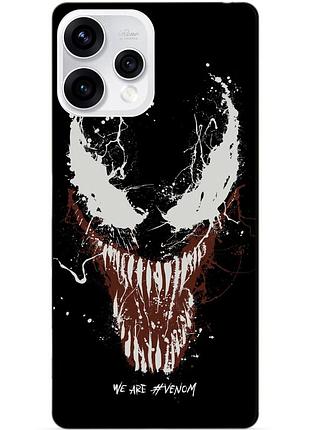 Чехол силиконовый бампер для oppo reno 15 с рисунком веном venom