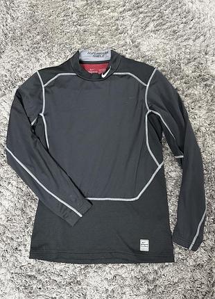 Термокофта nike pro hyperwarm shield / спортивний лонгслів 2