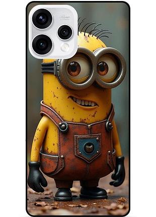Чехол силиконовый бампер для oppo reno 15 с рисунком миньон кевин minion