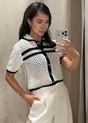 Трендова кофта zara, нова колекція іспанія оригінал