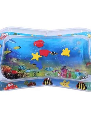 Премиальный детский водный игровой коврик для младенцев.