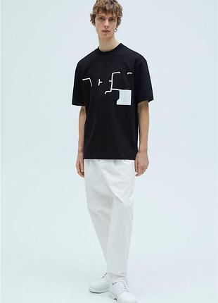 Футболка чорна zara 2