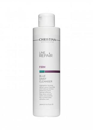 Очищающий гель с экстрактом голубой маргаритки christina line repair firm blue daisy cleanser 300 мл