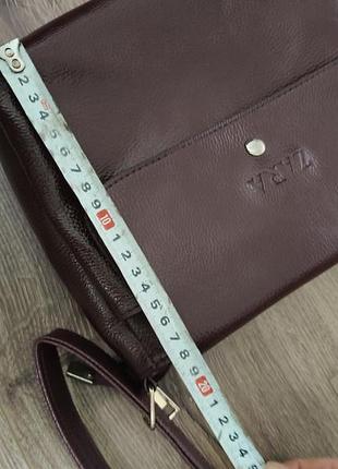 Бордова сумка zara 6