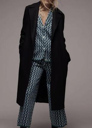 Укороченные вязаные брюки zara 💙💚