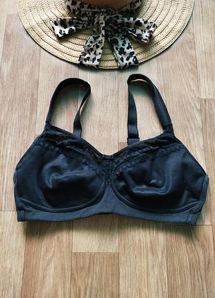Якісний бавовняний бюстгальтер з мереживом 80b marks & spenser