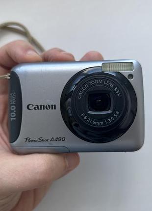 Легендарний фотоаппарат 2000х камера canon powershot a490