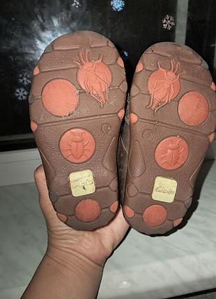 Кожаные кроссовки для мальчика clarks 4