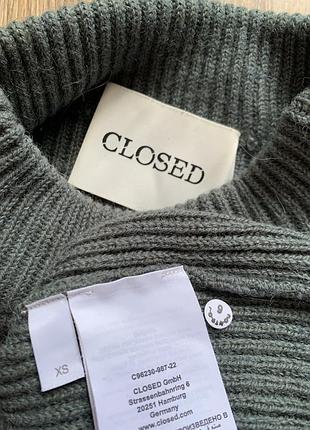 Closed шикарний светр вовна/альпака 9