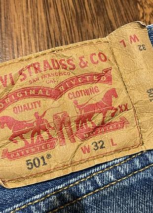 Шорти джинсові levis 501 red tab 4