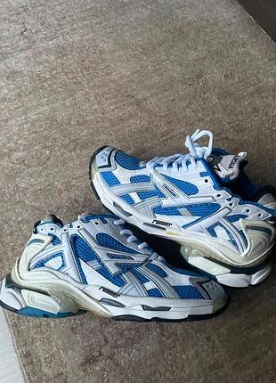 Кросівки balenciaga runner b and w 2